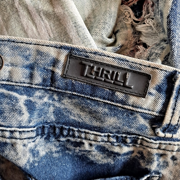 Trill denim acidity Men’s Jean Shorts  Size 38 - Picture 4 of 6